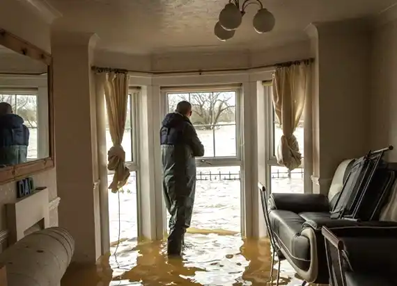 water damage restoration service Trout Valley